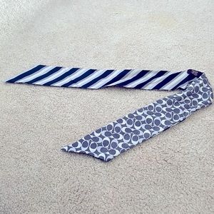 Coach purse scarf
